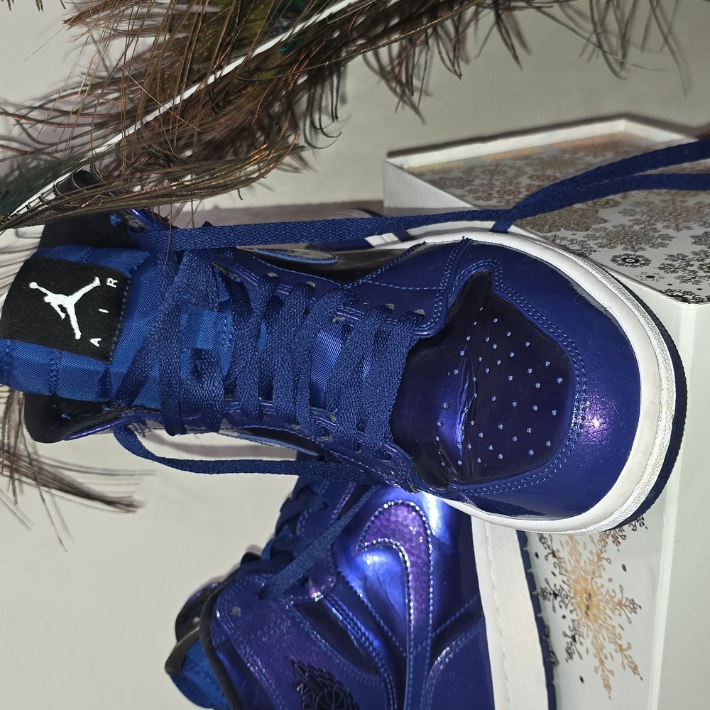 Nike Air Jordan 1 Retro High BP Deep Royal Anti Gravity Shoes 8.5